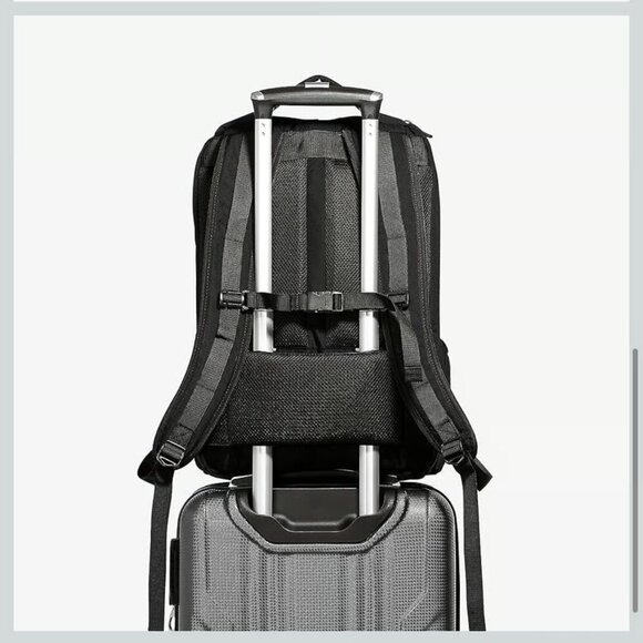 eBags Professional Slim Laptop Backpack Black Professional Weekender E229 - Picture 12 of 15